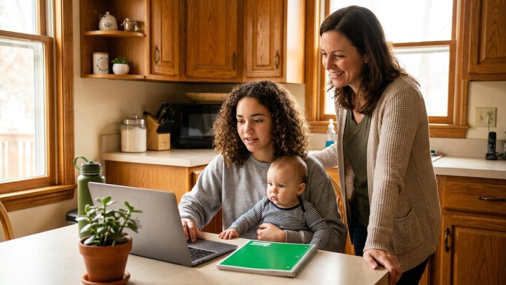 Online High School for Teen Parents